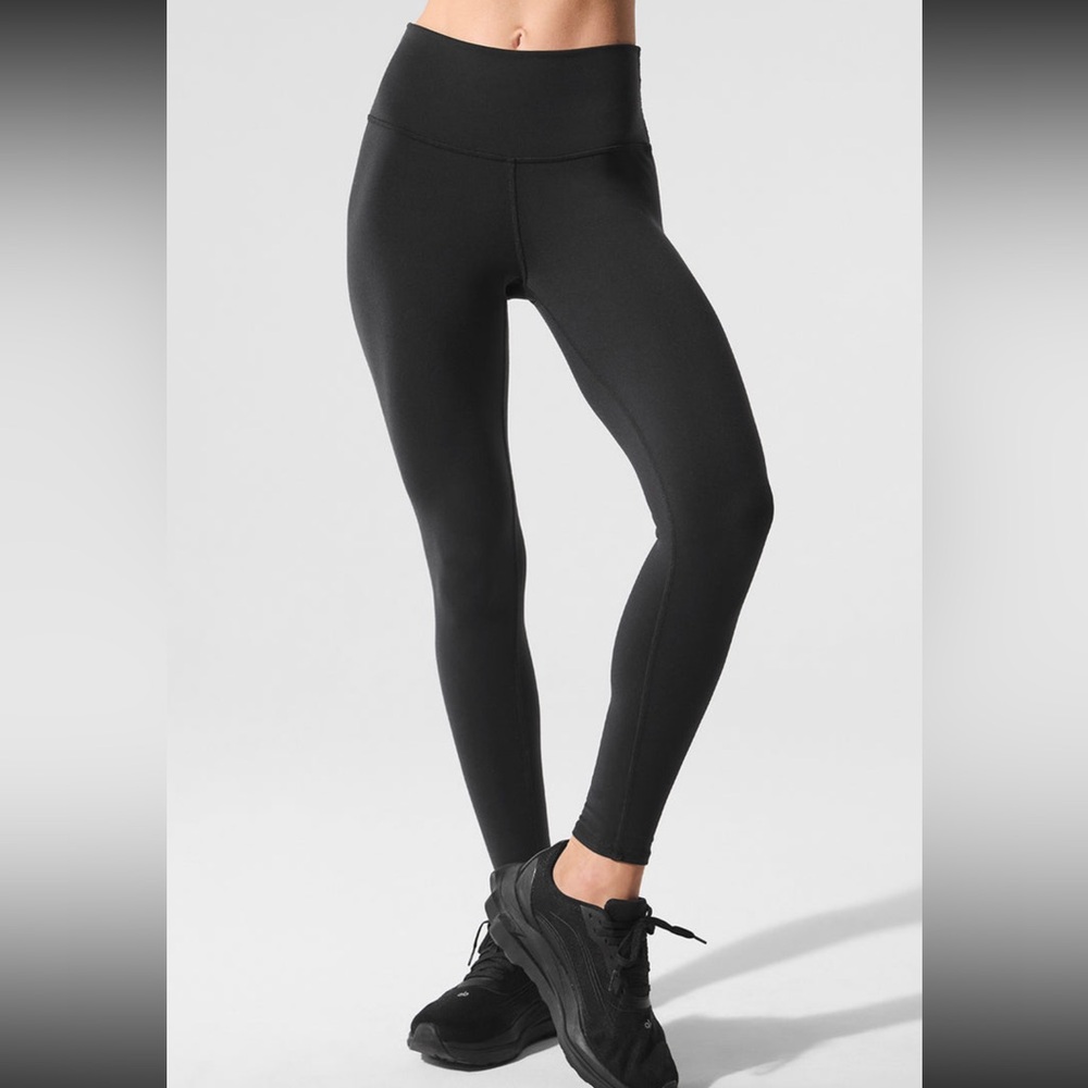 Alo High Waist Airbrush Leggings Black Size S